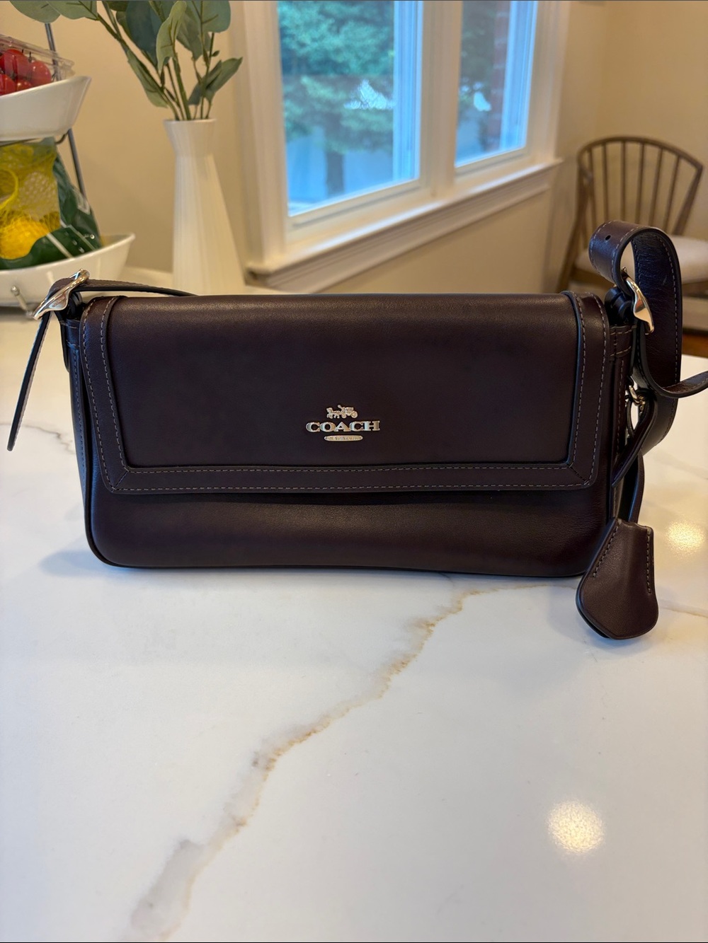 Coach Etta small flap shoulder bag